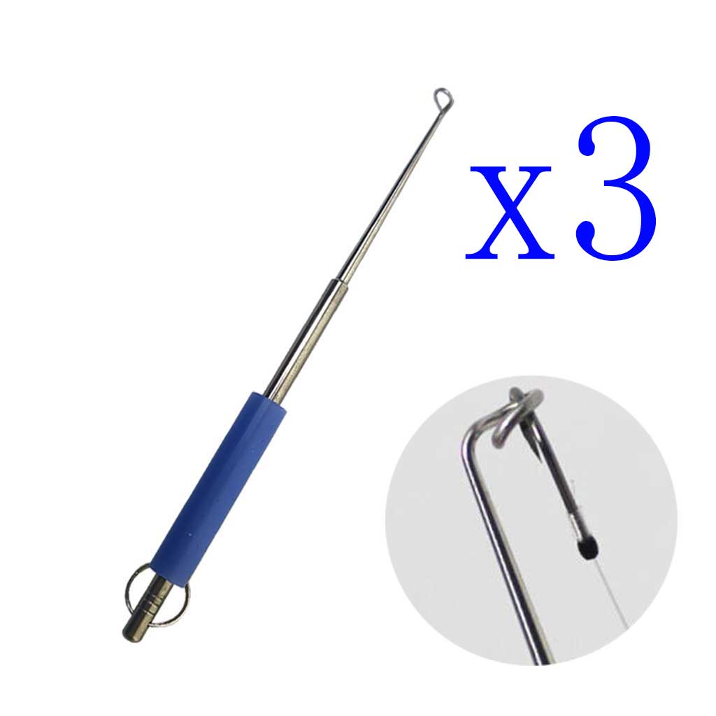 3-Pack Stainless Steel Fish Ho - огляд і ціна Fishing Rod Building Kit