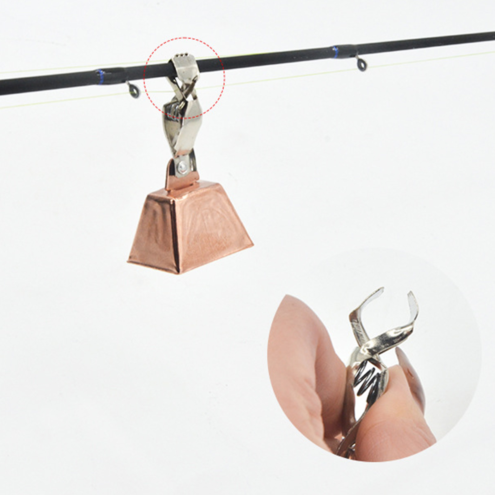 Fishing Bell Alarm Stainless S - огляд і ціна Fishing Rod Casting