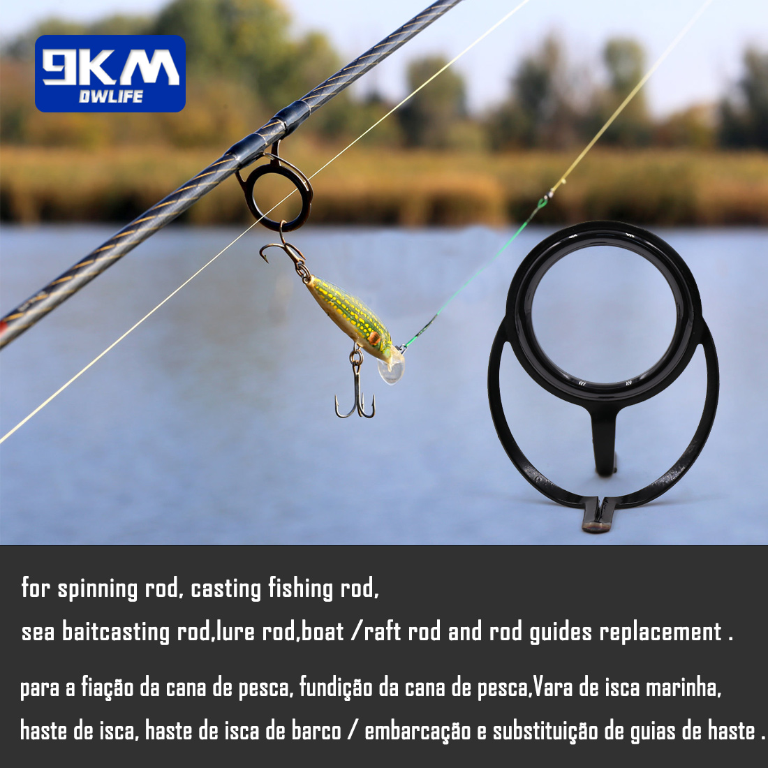 Fishing Rod Repair Kit Spinnin - огляд і ціна Fishing Rod Spinning