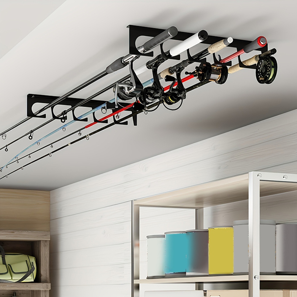 B48B-Wall/Ceiling Mount Fishin - огляд і ціна Fishing Rod Rack