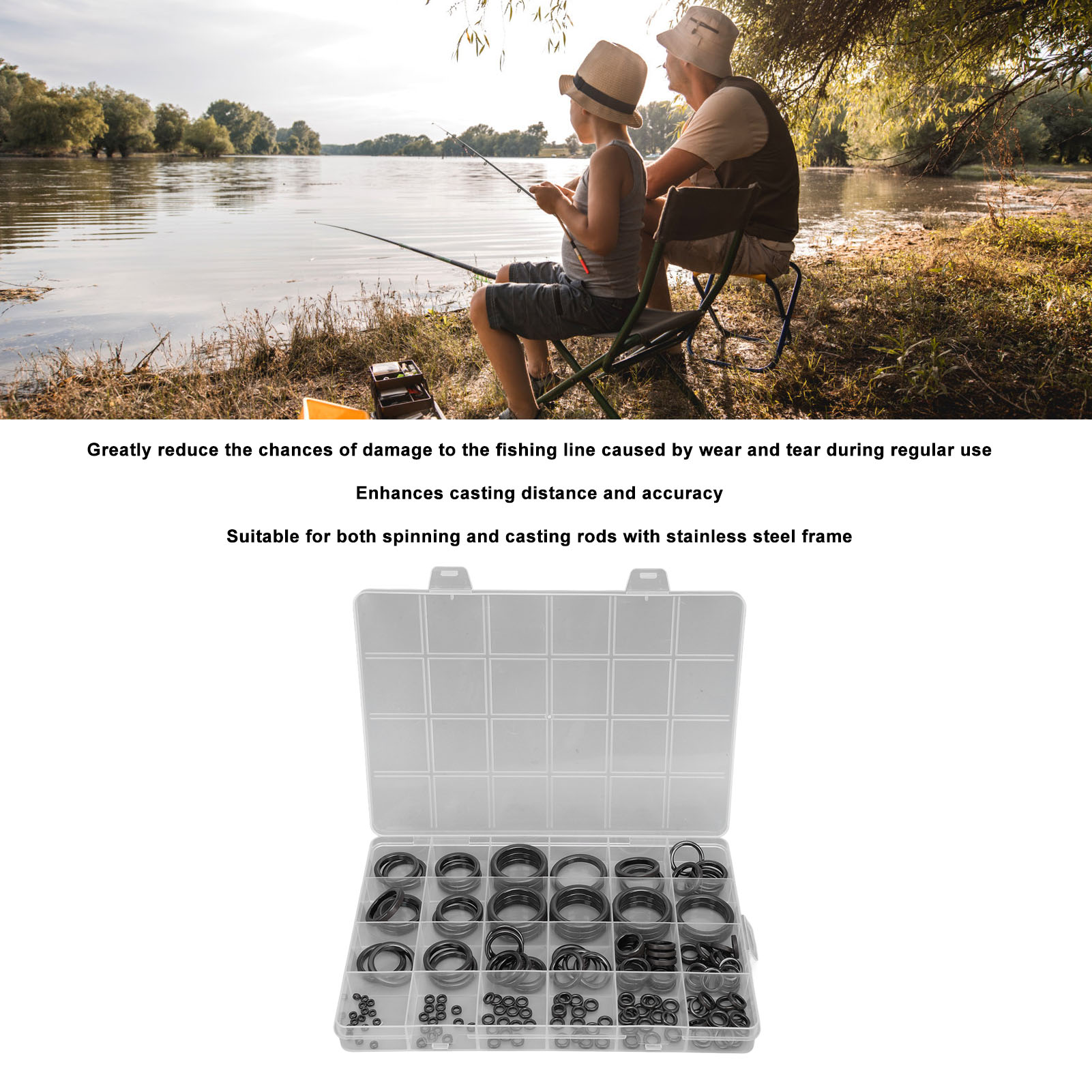 Fishing Rod Guide Repair Kit F - огляд і ціна Fishing Rod Building Kit