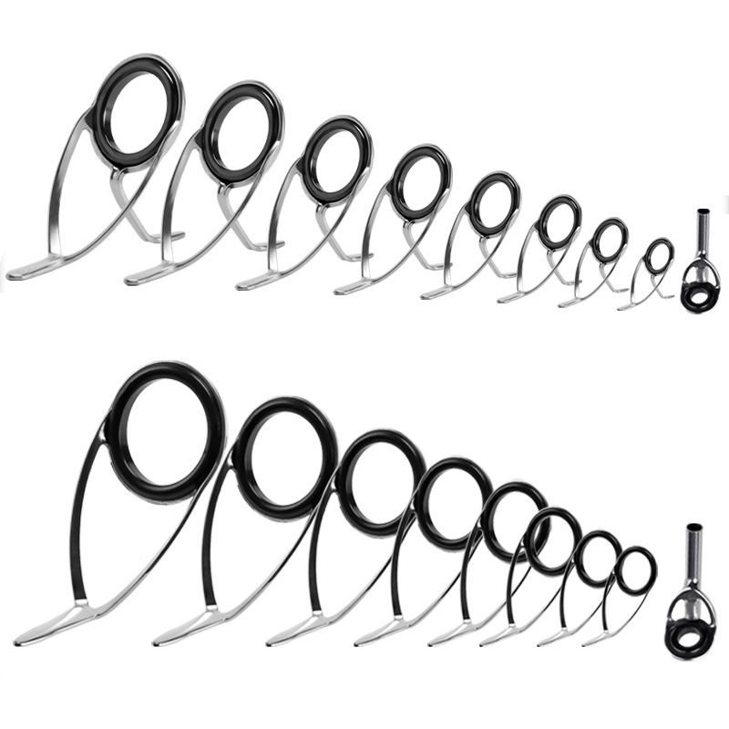 9Pcs Fishing Rod Guides Ring R - огляд і ціна Fishing Rod Spinning