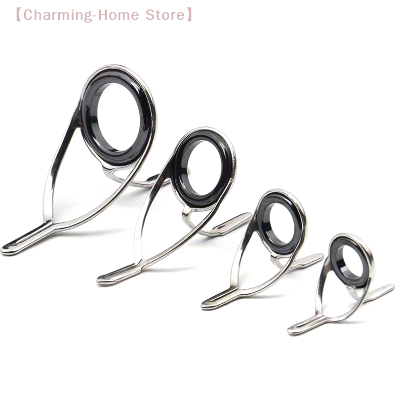【M】4Pcs Stainless Steel Fishin - огляд і ціна Fishing Rod Guide Replacement