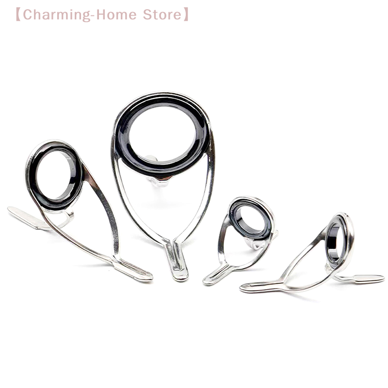 【M】4Pcs Stainless Steel Fishin - огляд і ціна Fishing Rod Guide Replacement