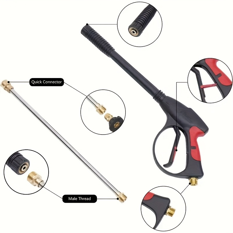Portable High Pressure Car Was - огляд і ціна Fishing Rod Travel