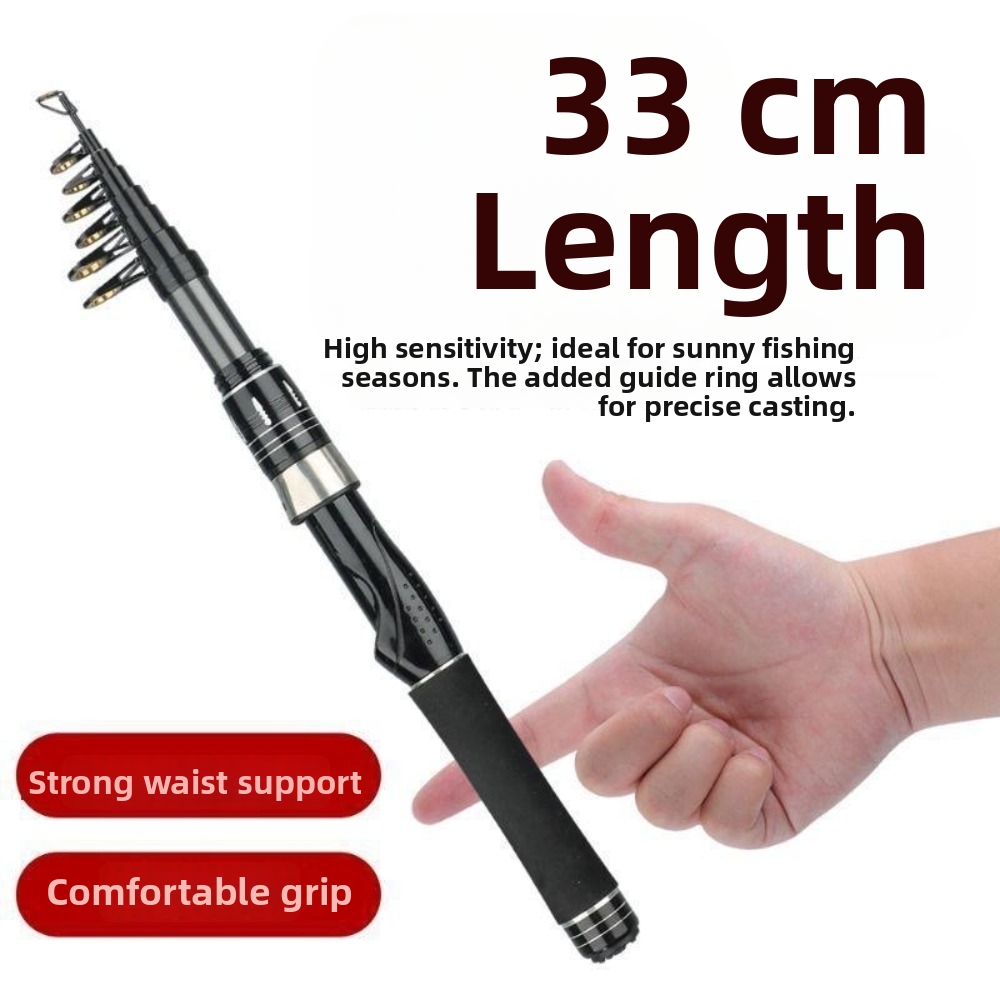 30T Carbon Fiber Retractable F - огляд і ціна Fishing Rod Surf