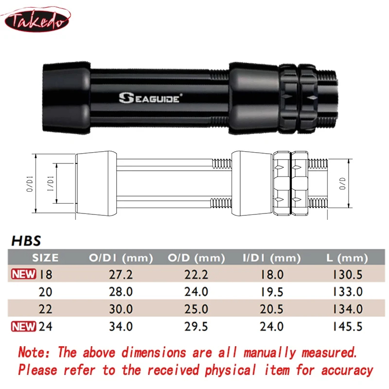 TAKEDO 18# 20# 22# 24# HBS Hea - огляд і ціна Fishing Rod Spinning