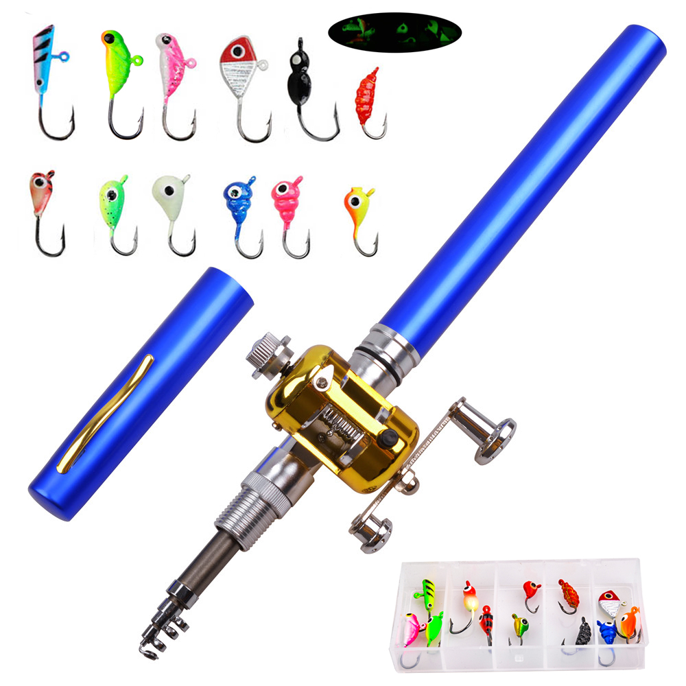 Mini ice fishing rod Combo wit - огляд і ціна Fishing Rod Ice