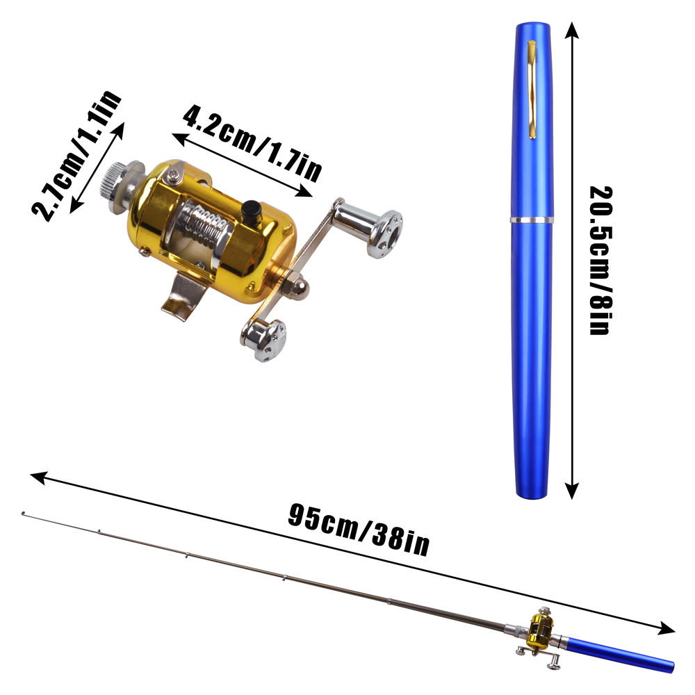 Mini ice fishing rod Combo wit - огляд і ціна Fishing Rod Ice